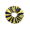 Spirit Pomchies  Ponytail Holder - Navy Blue/Sunshine Yellow